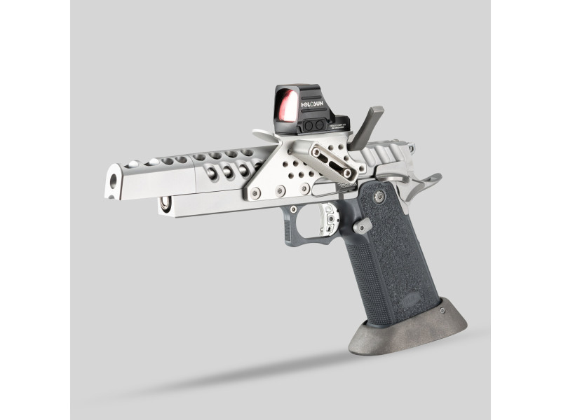 BUL Armory SAS II Spitfire Aluminum Magwell – Silver, cal. 9x19