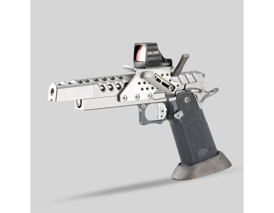BUL Armory SAS II Spitfire Aluminum Magwell – Silver, cal. 9x19 BUL Armory SAS II Spitfire Aluminum Magwell – Silver, cal. 9x19