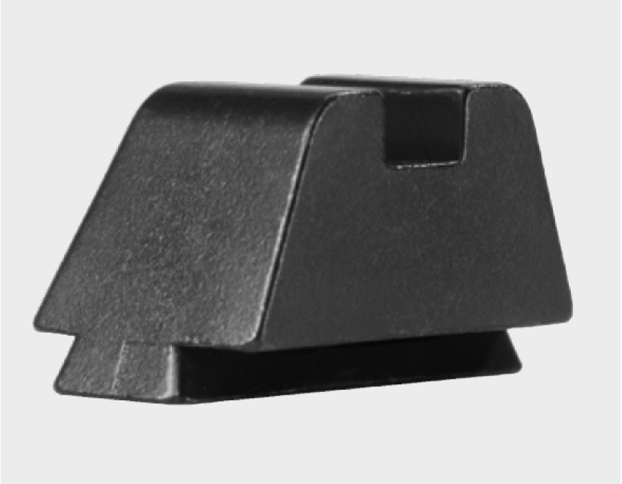 Kimme GLOCK GMS Stahl 11,9 mm (Schalldämpferhöhe) Kimme GLOCK GMS Stahl 11,9 mm (Schalldämpferhöhe)