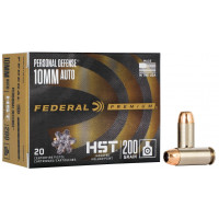 10mm Auto Federal Premium HST JHP 180gr / 11,66g (P10HST1S) 10mm Auto Federal Premium HST JHP 180gr / 11,66g (P10HST1S)
