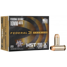 10mm Auto Federal Premium HST JHP 180gr / 11,66g (P10HST1S) 10mm Auto Federal Premium HST JHP 180gr / 11,66g (P10HST1S)