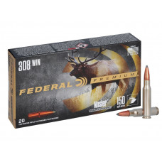 .308 Win Federal Premium Nosler Partition 150gr / 9,7g (P308S) .308 Win Federal Premium Nosler Partition 150gr / 9,7g (P308S)