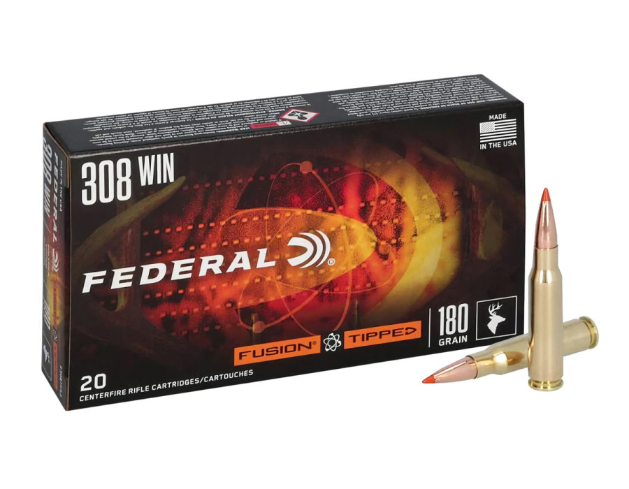 .308 Win Federal Fusion Tipped 180gr / 11,66g SP (F308TFS3)