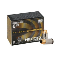 .45 Auto Federal Premium Personal Defense HST 230gr/14,9g JHP .45 Auto Federal Premium Personal Defense HST 230gr/14,9g JHP
