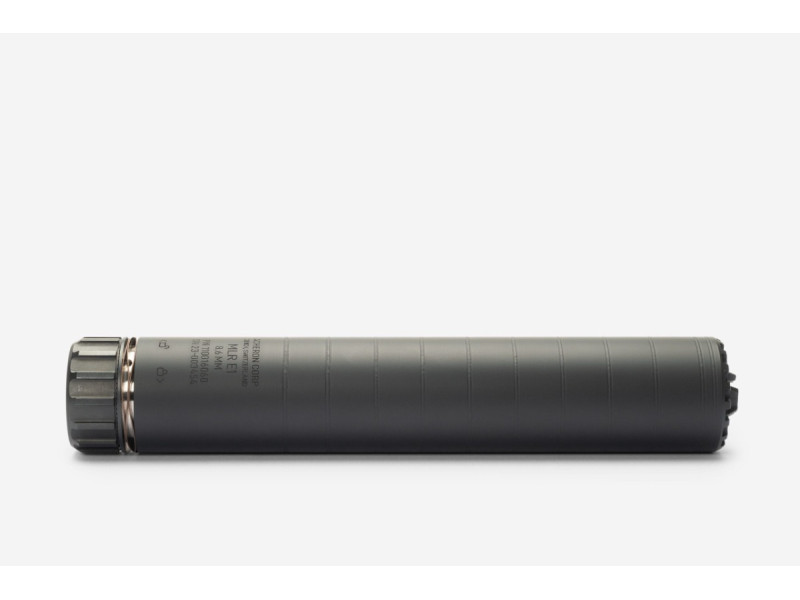 Acheron MLR E1 HexaLug L Suppressor, cal. 8.6 mm, Black
