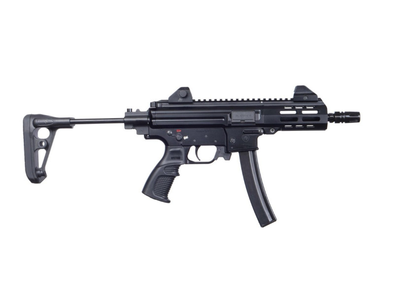 Akdaş SA-9 6,5″ so sklopnou pažbou, kal. 9×19 mm