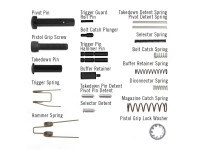 Eemann Tech AR-15 Lower Small Parts Set Eemann Tech AR-15 Lower Small Parts Set