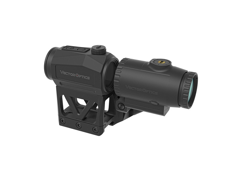 Kolimátor Vector Scrapper 1x25 + Magnifier kit
