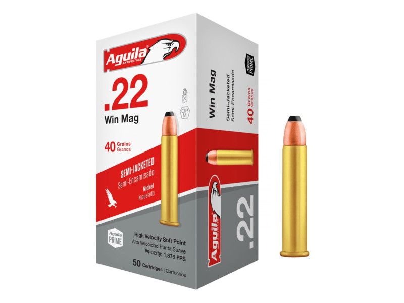 Aguila .22WMR 40gr/2,59g Semi-Jacketed SP