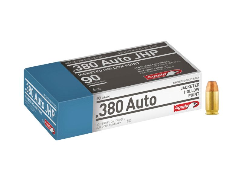 Aguila .380Auto 90gr/5,83g JHP