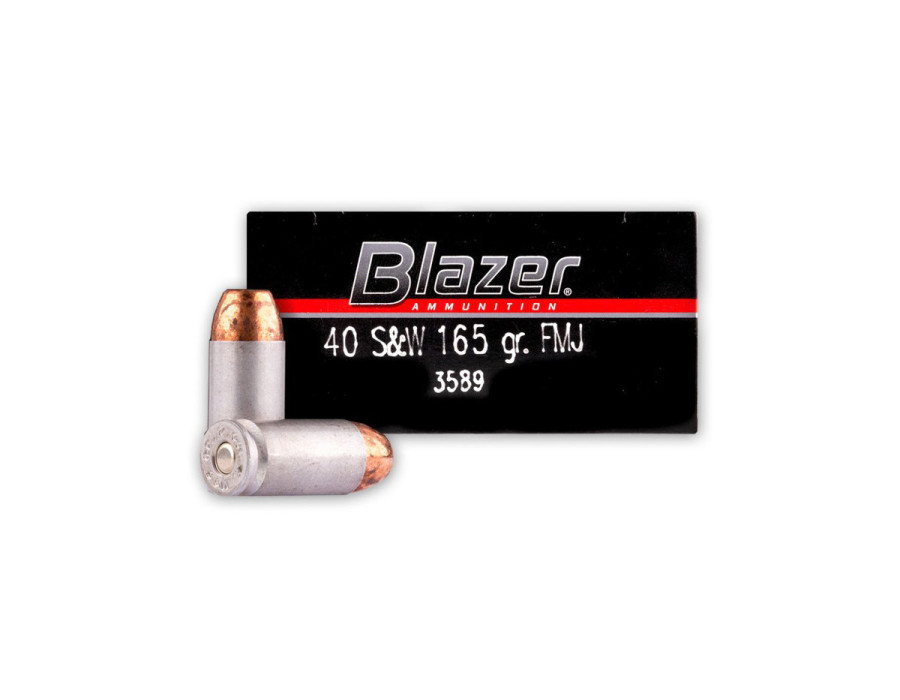 .40S&W Blazer 165gr/10,69g FMJ (3589) .40S&W Blazer 165gr/10,69g FMJ (3589)