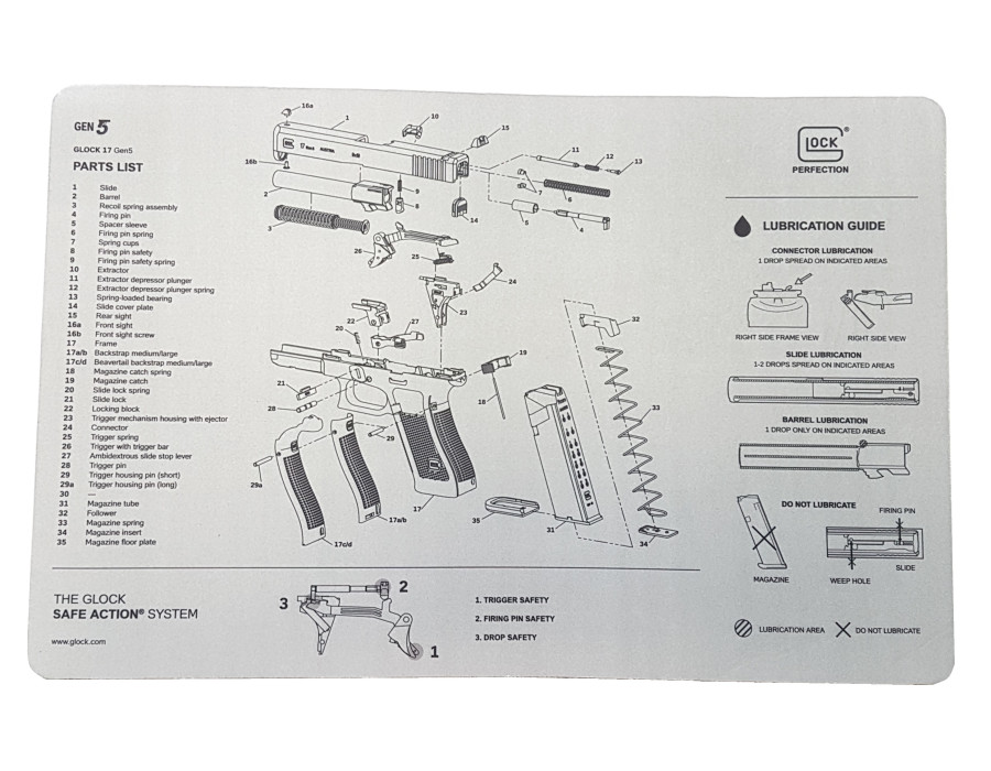 Glock Glock Gen5 Bench Mat 