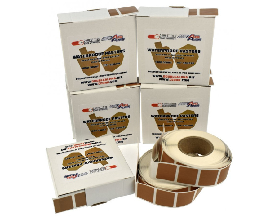 CED/DAA Waterproof Target Pasters - Brown