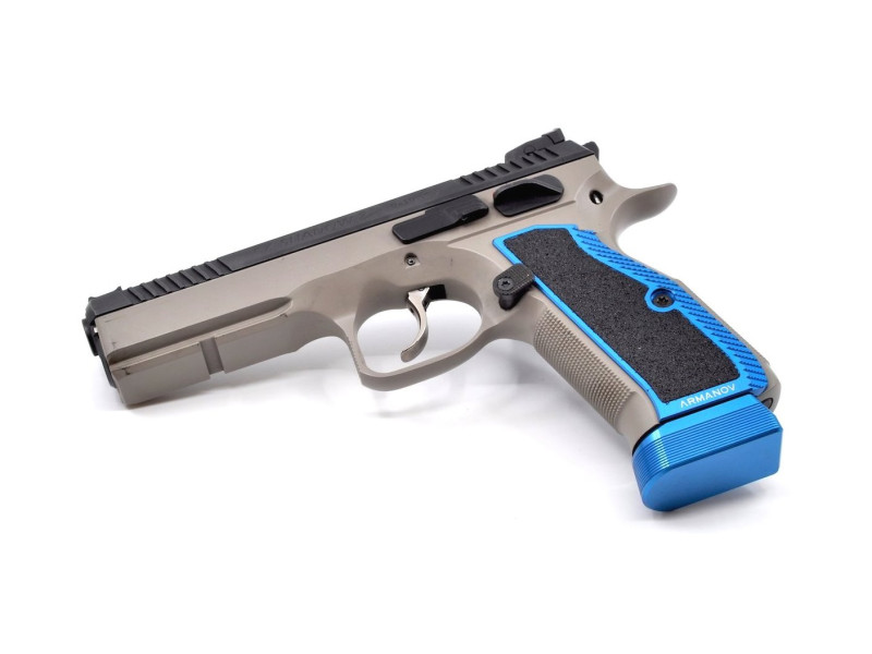 Armanov CZ Shadow MaXXXGrip blue +2mm