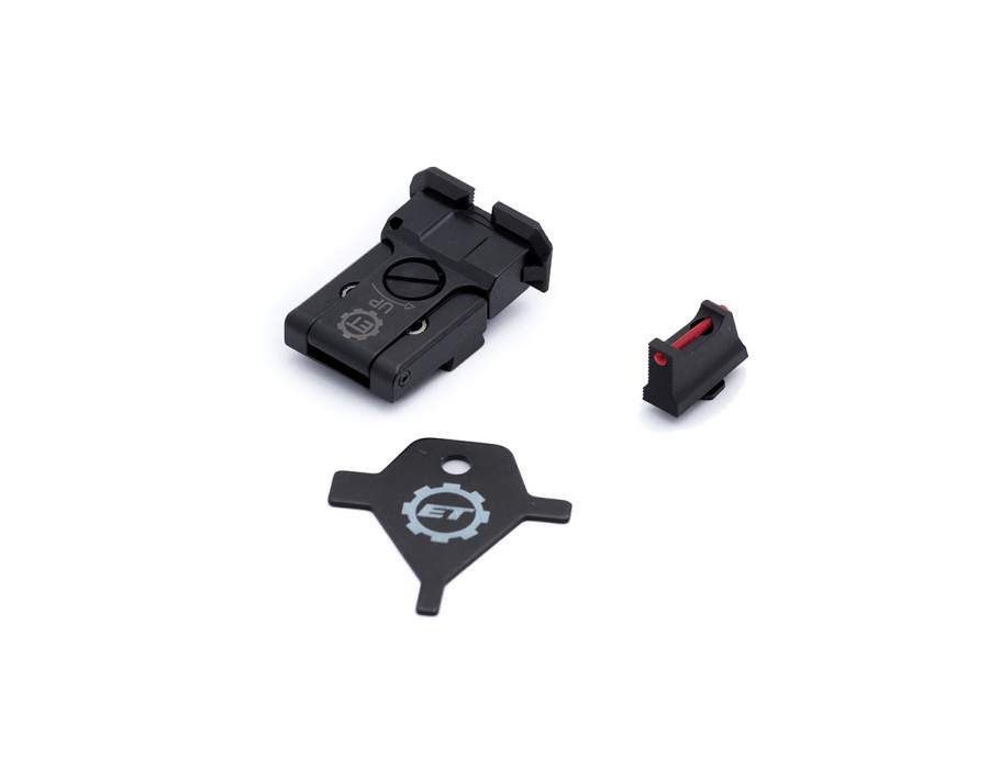 Eemann Tech verstellbares Visierset für Glock – Glasfaser 1,5 mm Eemann Tech verstellbares Visierset für Glock – Glasfaser 1,5 mm