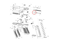 Eemann Tech ütőszegcsatorna-betét Glock pisztolyhoz Eemann Tech ütőszegcsatorna-betét Glock pisztolyhoz