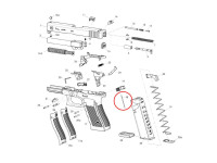 Eemann Tech Magazine Catch Spring for Glock Eemann Tech Magazine Catch Spring for Glock