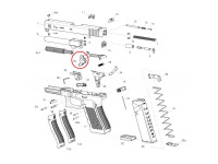 Eemann Tech spúšť s tiahlom spúšte pre Glock Gen3 9mm Eemann Tech spúšť s tiahlom spúšte pre Glock Gen3 9mm