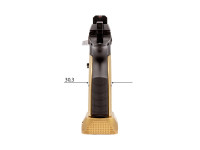 Eemann Tech Brass Short Grips for CZ 75, CZ 75 TS, CZ Shadow 2 – Size S