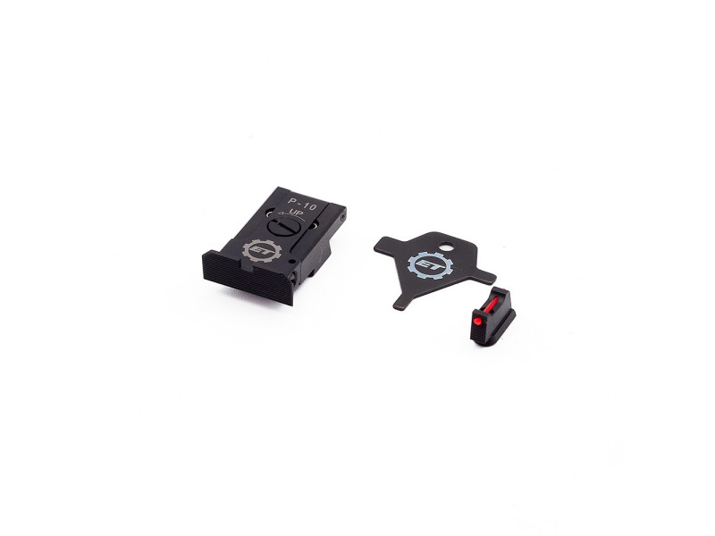 Eemann Tech verstellbares Visierset für CZ P-10 – Faser 1,5 mm