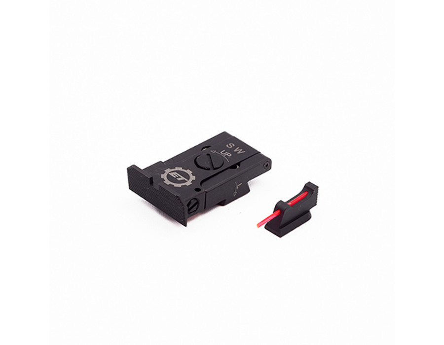 Eemann Tech Adjustable Sights Set for CZ Shadow – 1 mm Fiber