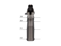 Eemann Tech hliníkové dlhé strienky Ultimate pre CZ – čierne, veľkosť L