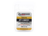 Eemann Tech Front Sight with 1 mm Fiber for CZ Shadow 2 Orange – Height 8.0 mm, Width 3.0 mm