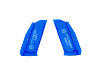 Eemann Tech 3D Serrated Plastic Grips for CZ Shadow 2 Compact – Blue