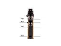 Eemann Tech Ultimate Messing-Griffschalen für KMR Spectra – Größe XL