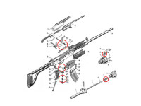 Eemann Tech Springs Kit for Molot-Vepr 12ga