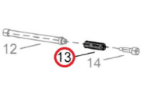 Glock Extractor plunger spring