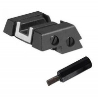 Glock adjustable plastic sights