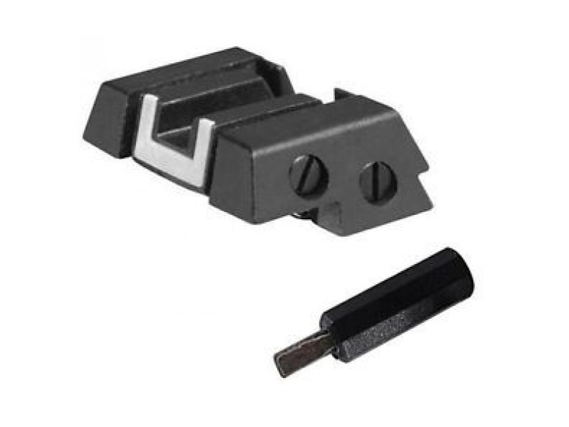 Glock adjustable plastic sights