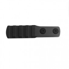 IMI 4 notch M-Lok Rail extended Section for light/laser application