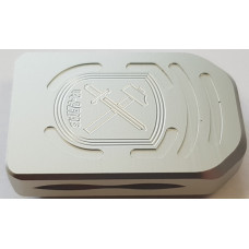 M-Arms aluminium base pad - silver