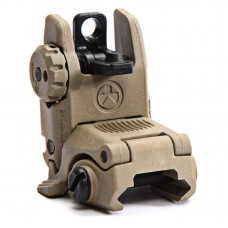 Magpul MBUS FDE - Zadné sklopné mieridla