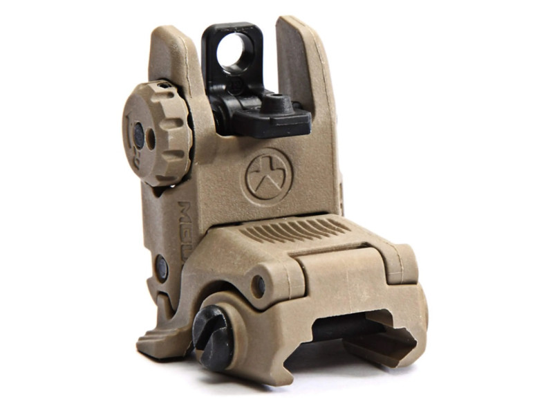Magpul MBUS FDE - Zadné sklopné mieridla