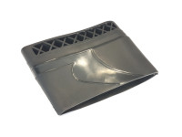 Rubber stock butt pad - black