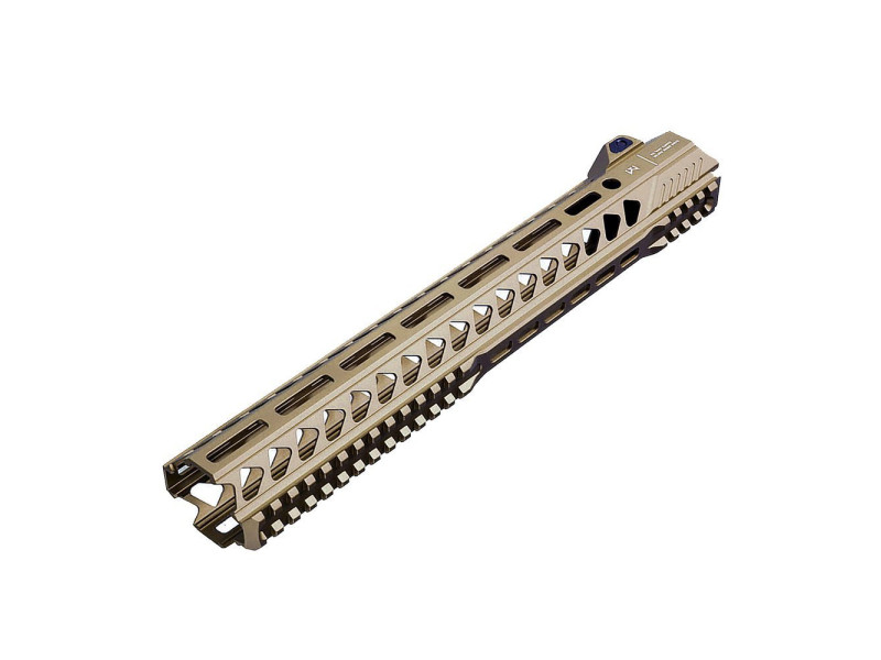 Strike Industries 13,5" M-lok predpažbie AR15 - FDE