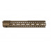 Strike Industries 13,5" M-lok predpažbie AR15 - FDE