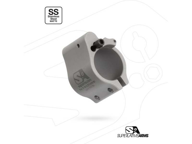 Superlative Arms nastaviteľný Gas Block pre AR15 - .750 STS sťahovací
