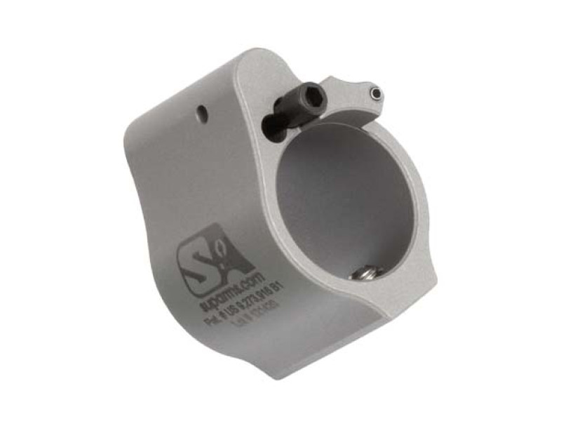 Superlative Arms Odvzdušnený nastaviteľný Gas Block pre AR15 - .750 nerez