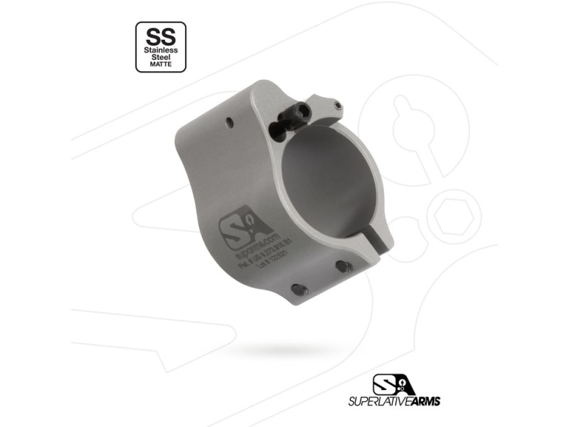 Superlative Arms nastaviteľný Gas Block pre AR15 - .875