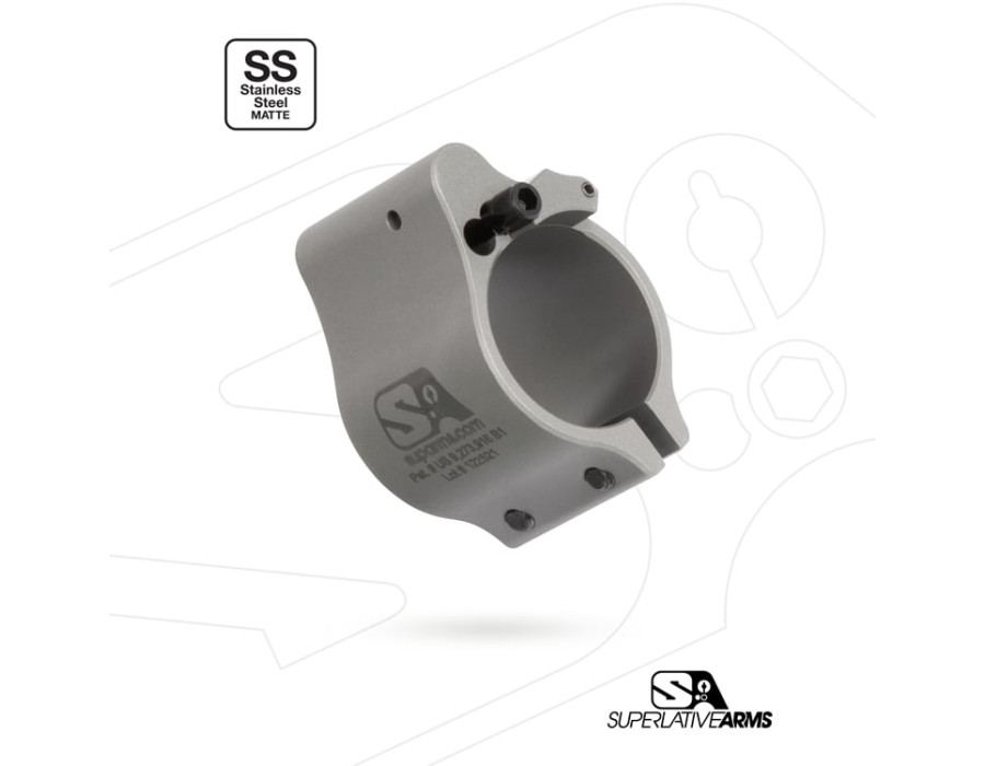 Superlative Arms nastaviteľný Gas Block pre AR15 - .875