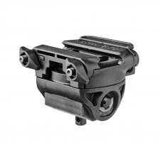 H-POD Harris Bipod Tilting & Rotating Picatinny Adaptor - Black