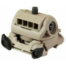H-POD Harris Bipod Tilting & Rotating Picatinny Adaptor - Flat Dark Earth