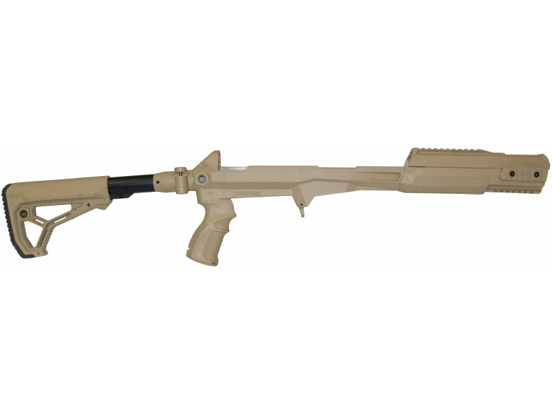 Chassis s pažbou FAB SKS piesková