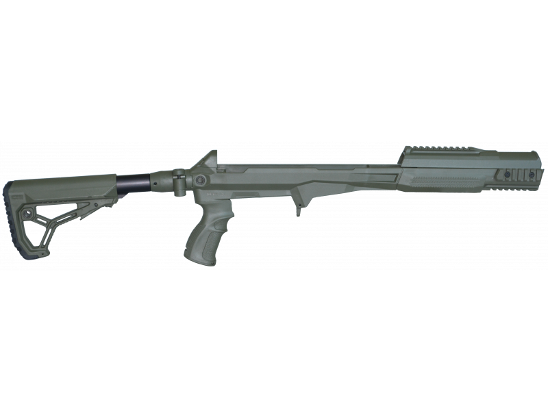 Chassis s pažbou FAB SKS zelená
