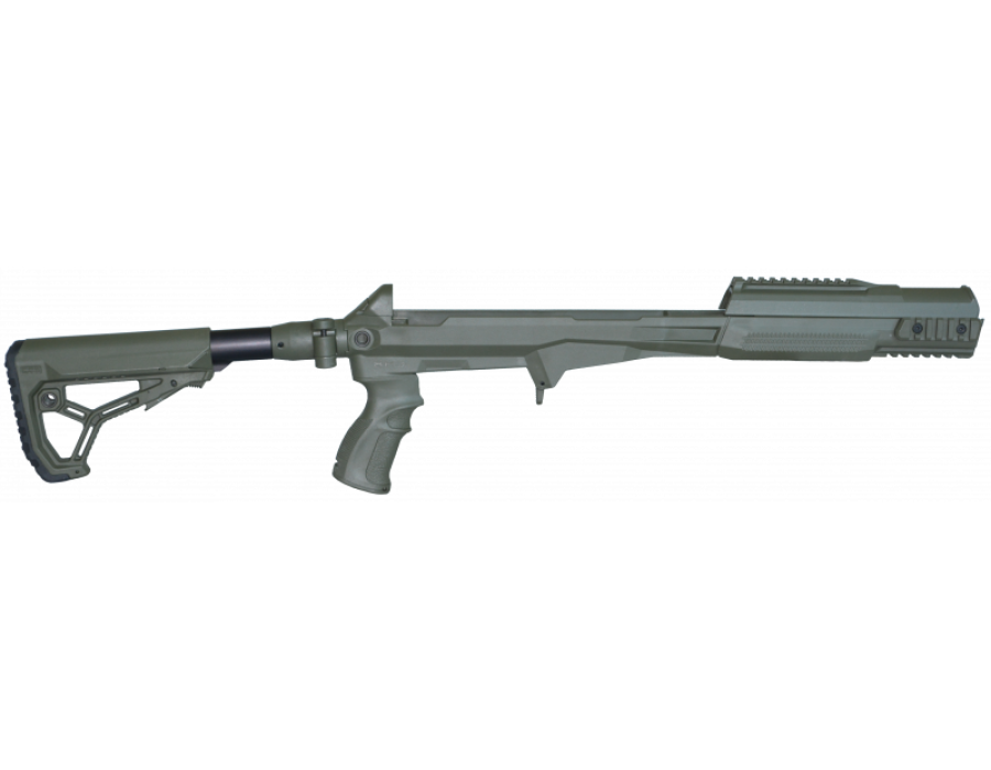 Chassis s pažbou FAB SKS zelená