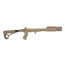 Complete SKS Chassis System With Shock Absorbing M4 Tube & Buttstock M4 SKS SB - Flat Dark Earth